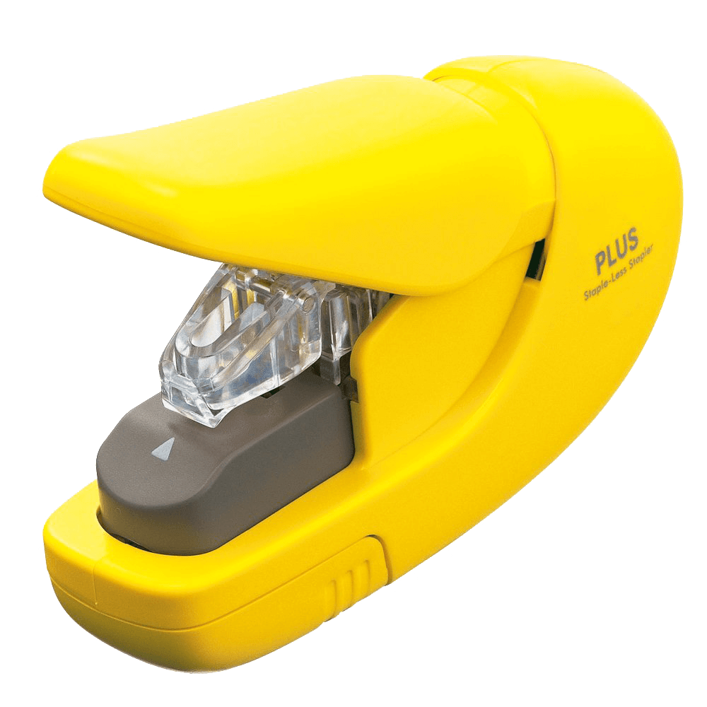 Plus Staple Free Stapler